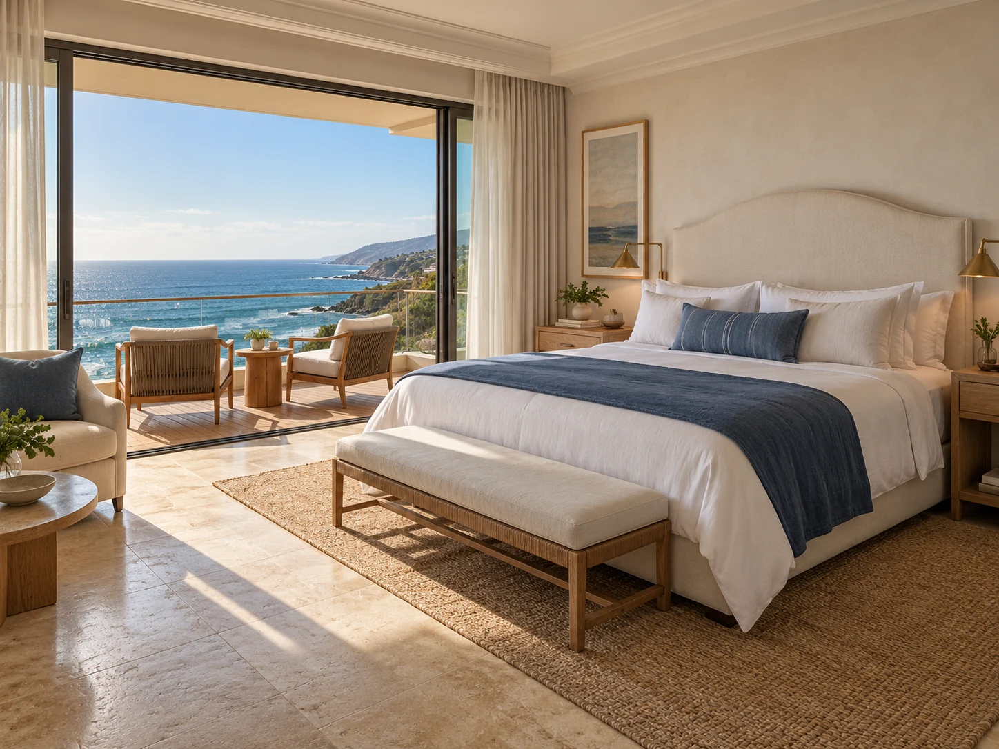 Pacific Horizon King Room with ocean balcony